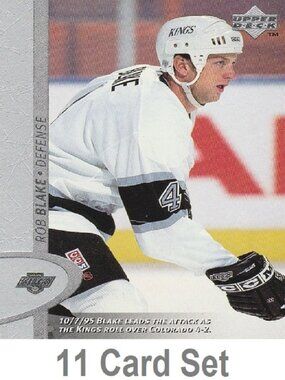 Rob Blake Hockey Card Collection